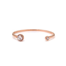 Load image into Gallery viewer, CONNELLY PAVED RHINESTONE OPEN BANGLE