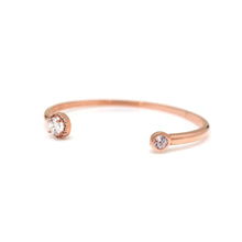 Load image into Gallery viewer, CONNELLY PAVED RHINESTONE OPEN BANGLE