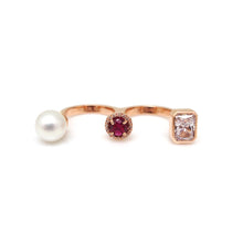 Load image into Gallery viewer, JUNIPER DBL FINGER RING