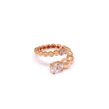 Load image into Gallery viewer, EDITH OVAL STONE BUBBLE RING