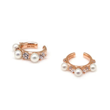Load image into Gallery viewer, LEA PEARL STONE EAR CUFF