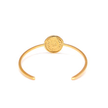 Load image into Gallery viewer, ANNI ROMAN PAVED COIN BANGLE