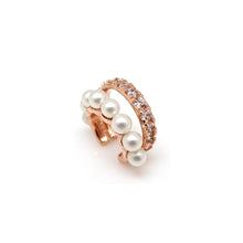 Load image into Gallery viewer, LUNA PEARL STONE DBL EAR CUFF