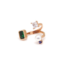 Load image into Gallery viewer, ALEXIS SQ OPEN RING