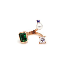 Load image into Gallery viewer, ALEXIS SQ OPEN RING