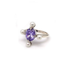 Load image into Gallery viewer, CECILIA OVAL STONE RING