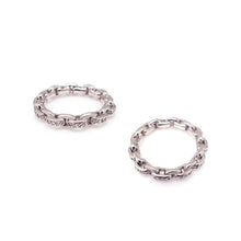 Load image into Gallery viewer, ESME PAVED CHAIN LINK RING
