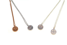 Load image into Gallery viewer, SMALL SMILE HEART EYED NECKLACE