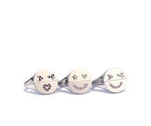 Load image into Gallery viewer, KIKI 2 WINK HEART LIP HALFHALF RINGS