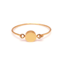 Load image into Gallery viewer, B-BLOCK CIRCLE SWIVEL BANGLE