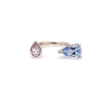 Load image into Gallery viewer, DOUBLE RAINDROP CROWN RING