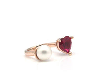 Load image into Gallery viewer, OPEN HEART CROWN RING 2