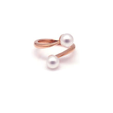Load image into Gallery viewer, ISA DUO PEARAL KNUCKLE RING