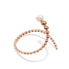 Load image into Gallery viewer, LEON PEARL SPIRAL BUBBLE BANGLE