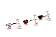 Load image into Gallery viewer, STELLA2 HEART STONE OPEN RING