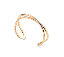 Load image into Gallery viewer, 'X' LINE PLAIN BANGLE