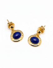 Load image into Gallery viewer, GAVINA 1 STONE DANGLE EARRING

