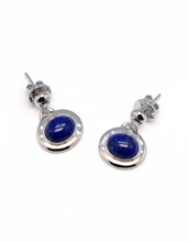 Load image into Gallery viewer, GAVINA 1 STONE DANGLE EARRING
