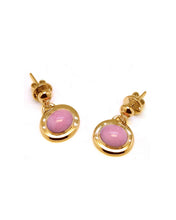 Load image into Gallery viewer, GAVINA 2 STONE DANGLE EARRING

