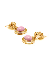 Load image into Gallery viewer, GAVINA 2 STONE DANGLE EARRING
