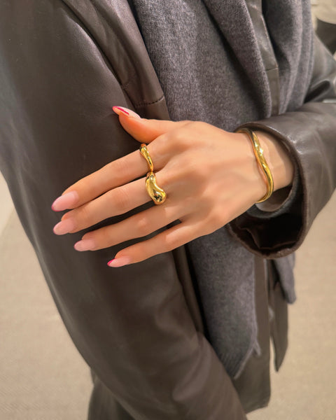 INGRID 2 CURVED RING