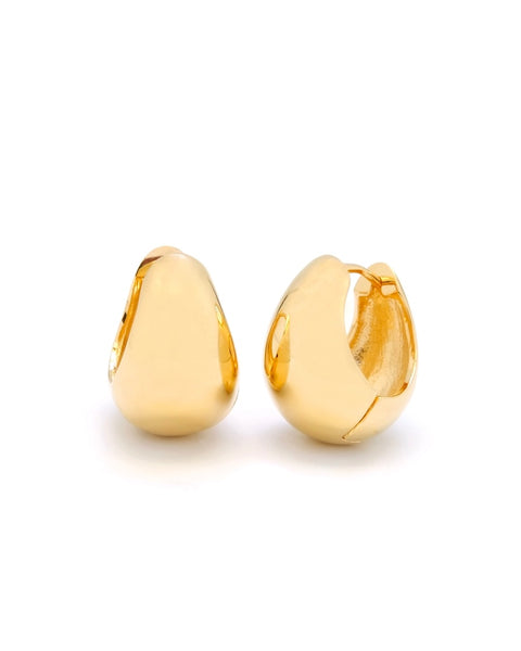 INGRID ORB HOOP EARRING