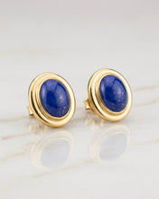 Load image into Gallery viewer, GAVINA 3 STONE STUD EARRING
