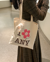 Load image into Gallery viewer, ANY CLUB FLOWER SMILE TOTE BAG
