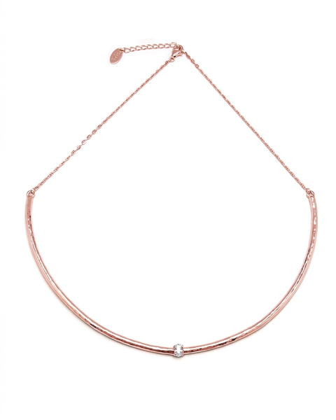 LE LIEN STONE ARCH BAR NECKLACE
