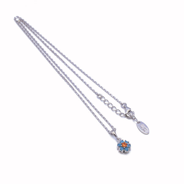 EVELYN FLOWER CHAIN NECKLACE