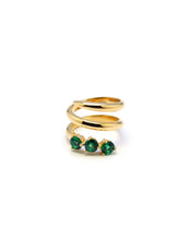 Load image into Gallery viewer, NOORE 2 RHINESTONE PINKY RING
