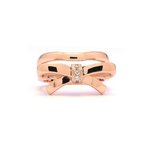 Load image into Gallery viewer, ODETTE 2 BOW WAVE PLAIN RING

