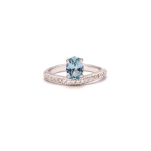 Load image into Gallery viewer, PERSONA 1 STONE CURVED PAVE RING
