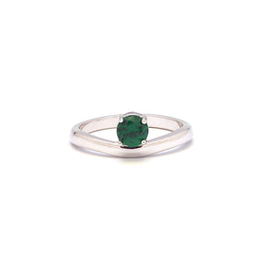 PERSONA 2 STONE CURVED PLAIN RING