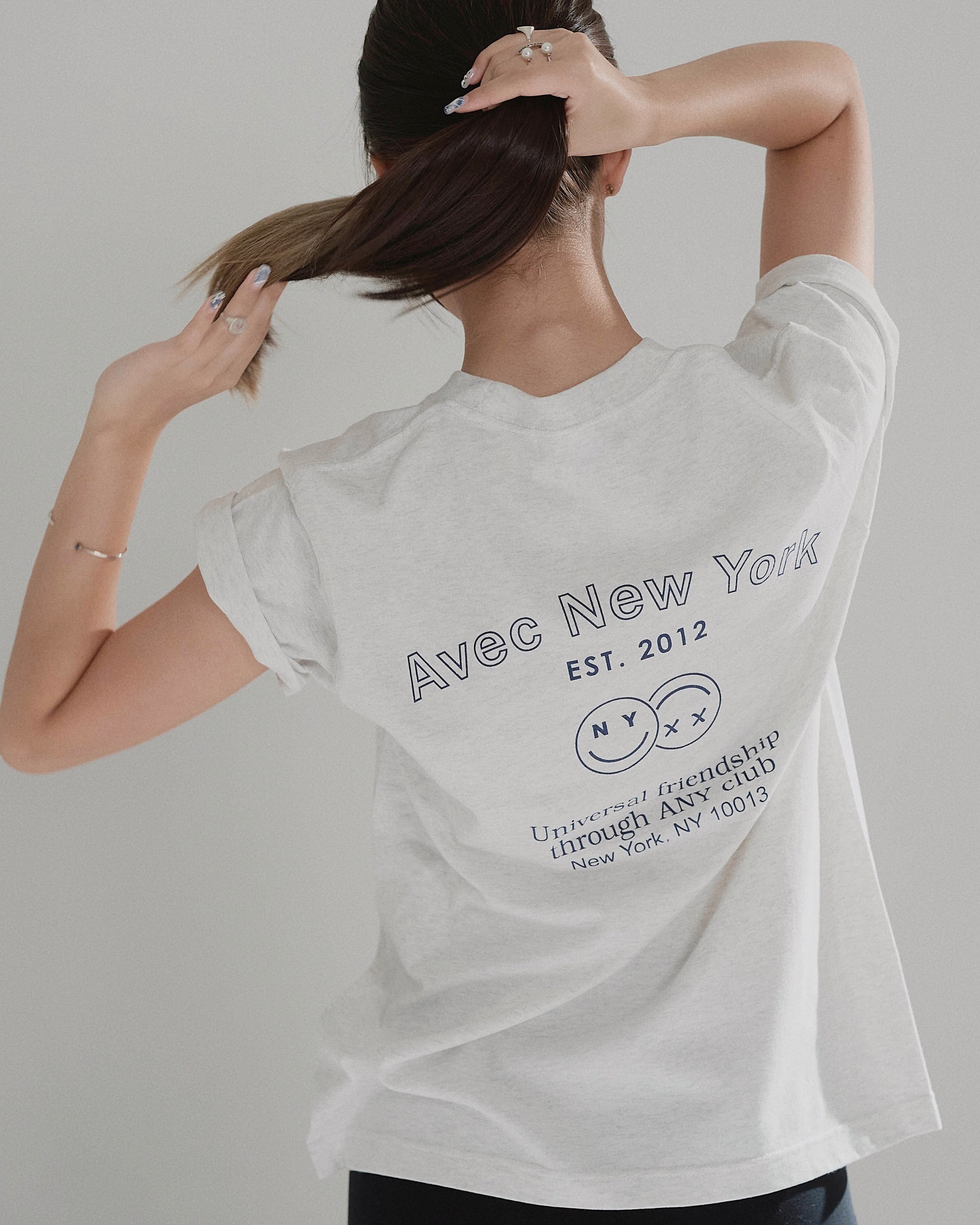 ●ANOTHERYOUTH● 002-23 logo Tシャツ - white ANOTHERYOUTH OFFICIAL ACCOUNT (@anotheryouth_offi
