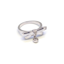 Load image into Gallery viewer, ODILIE 2 PLAIN BOW DANGLE RING

