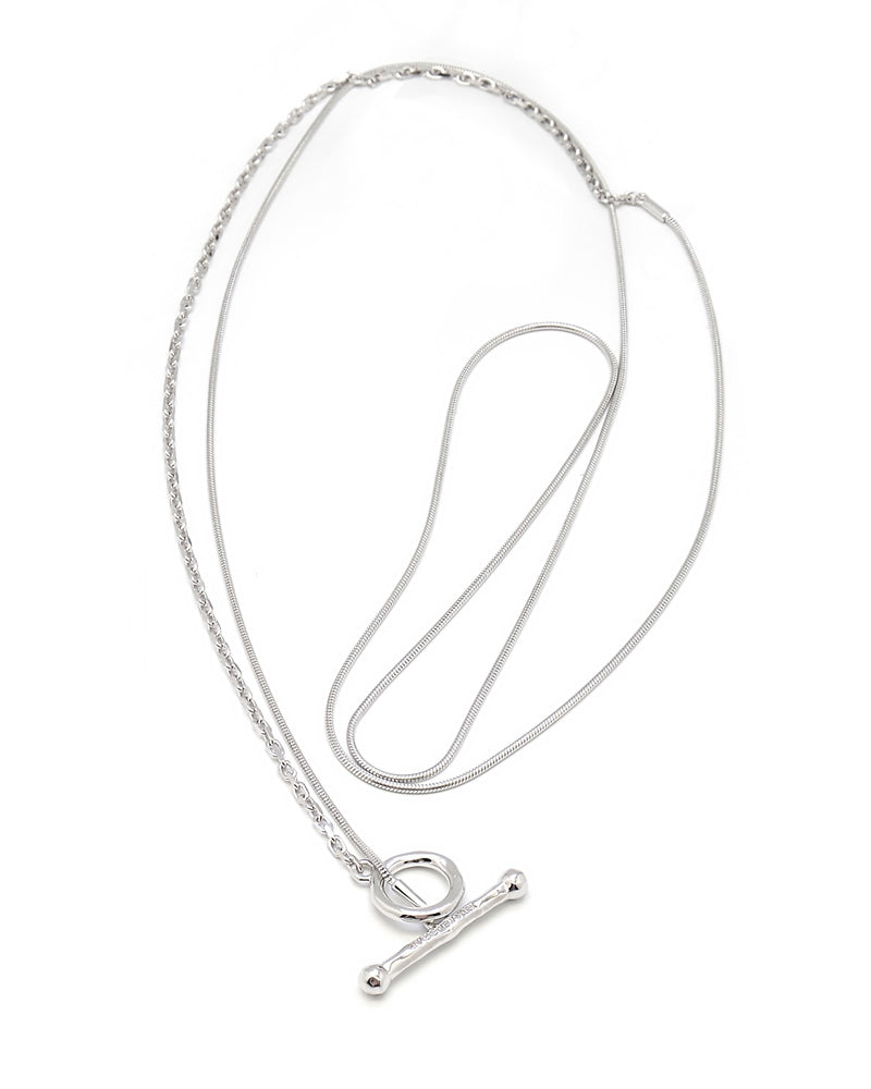 AUBE MIXED CHAIN NECKLACE