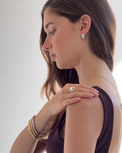 Load and play video in Gallery viewer, INGRID ORB HOOP EARRING
