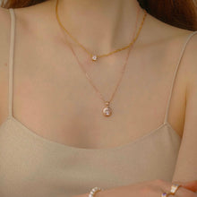 Load image into Gallery viewer, EDGAR OVAL STONE CHAIN NECKLACE
