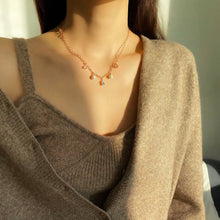 Load image into Gallery viewer, HAILEY PEARL STONE CHAIN NECKLACE
