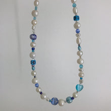 Load image into Gallery viewer, GRETA FRESHWATER PEARL MULTI BEADED NECKLACE
