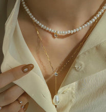Load image into Gallery viewer, MATILDE STONE LITTLE PEARL  NECKLACE
