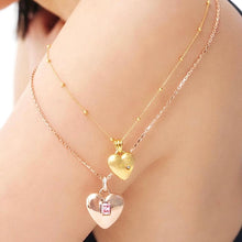 Load image into Gallery viewer, KISMET HEART CRUSH CHAIN NECKLACE
