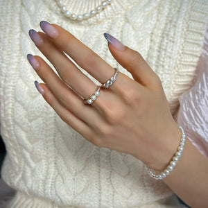 PREEN STONE PAVE RING