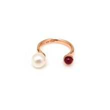Load image into Gallery viewer, DAMIAN1 PEARL STONE RING
