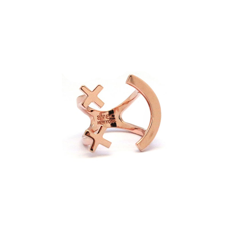 XX SMILE PLAIN RING