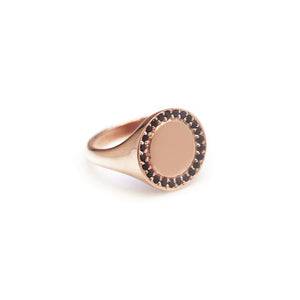 AMELLIE PINKY SIGNET RING