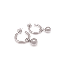 Load image into Gallery viewer, BEA BALL HOOP EARRING
