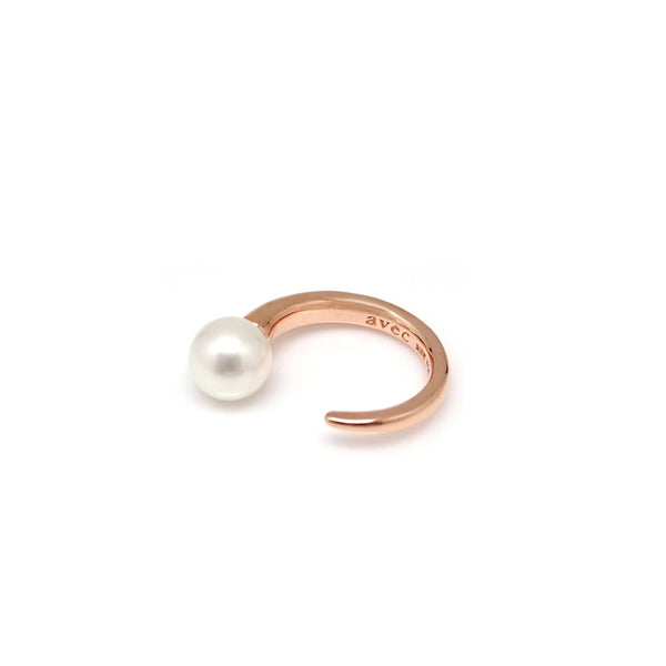 HORN PEARL RING