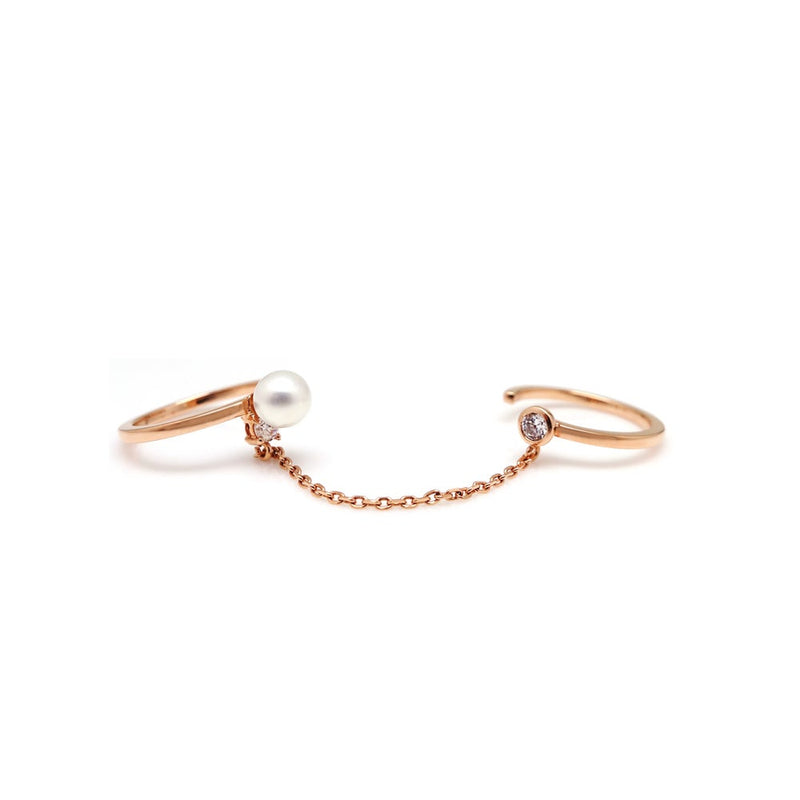 WILLOW DBL FINGER CHAIN RING